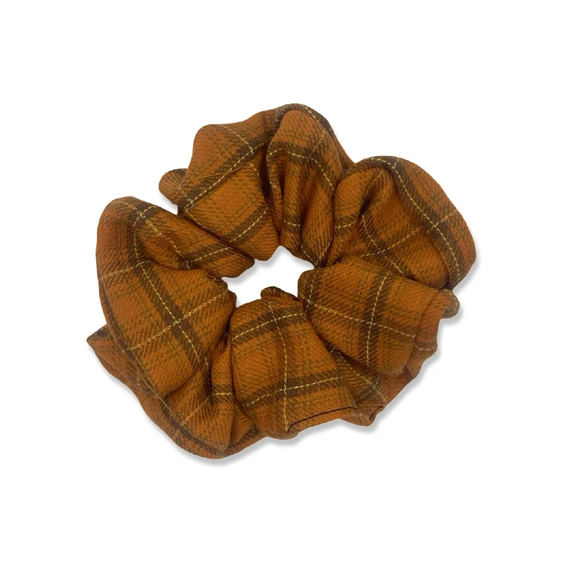 Pumpkin Spice Plaid XL Scrunchie