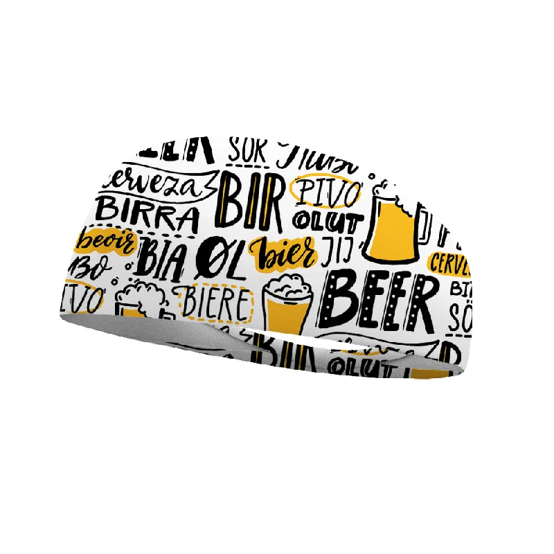 International Beer Performance Wicking Headband