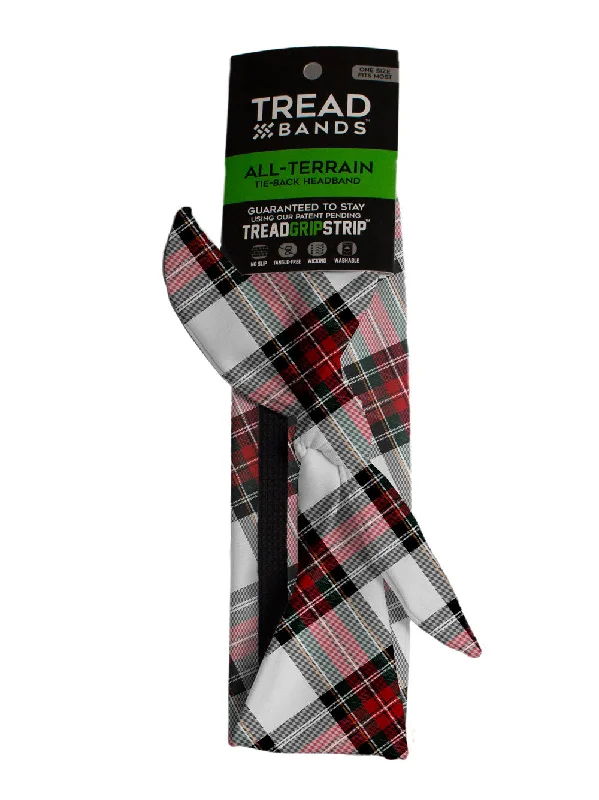 All-Terrain Tieback - Peppermint Plaid Set of 3