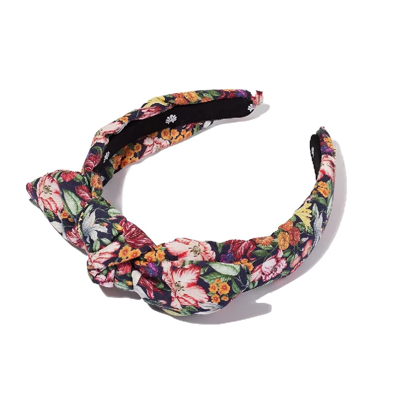 Liberty Kids Bow Tie Knotted Headband - Royal Garland