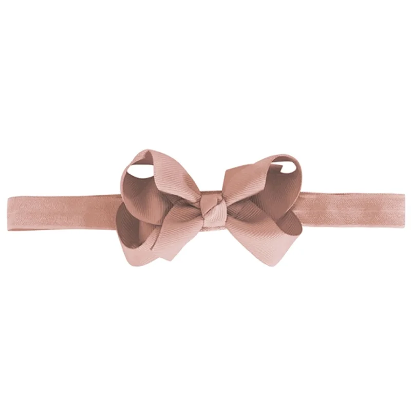 Milledeux Bowtie Hairband Antique Mauve