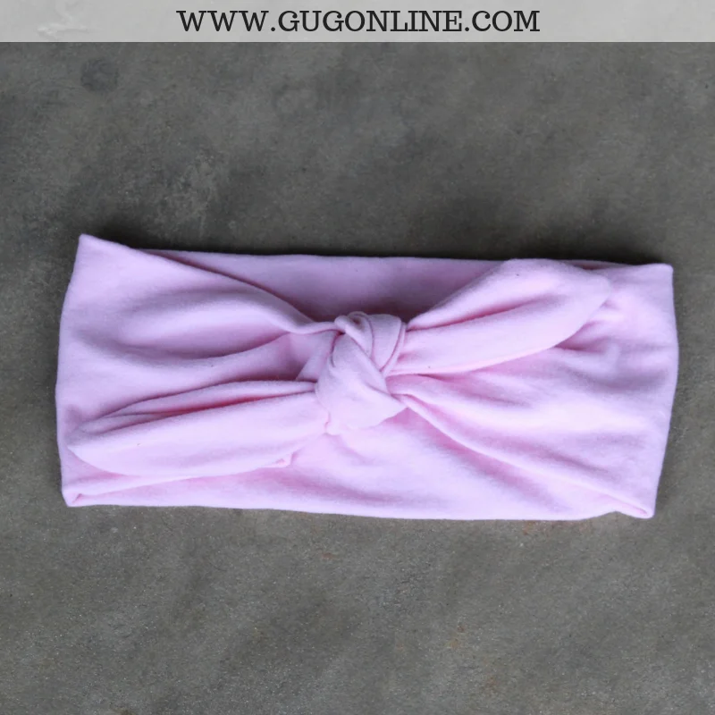 Kids Soft Headband in Light Pink | ONLY 2 LEFT!