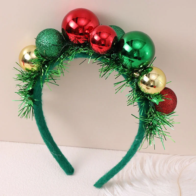 Wholesale Fabric Christmas Tree Headbands