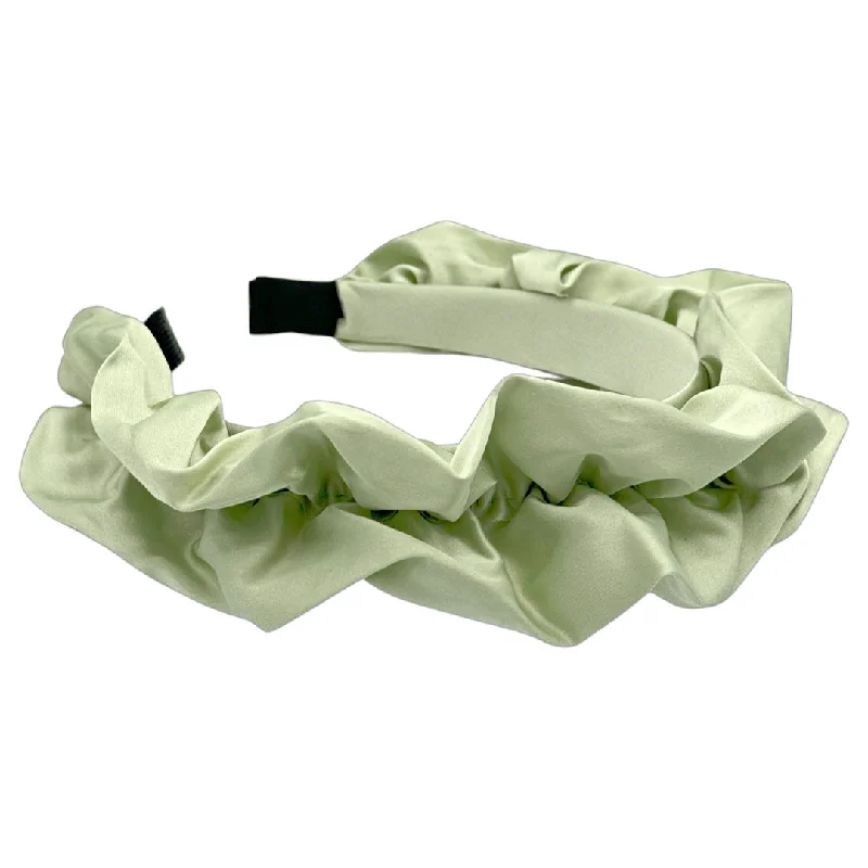 Ruffle Headband - Green