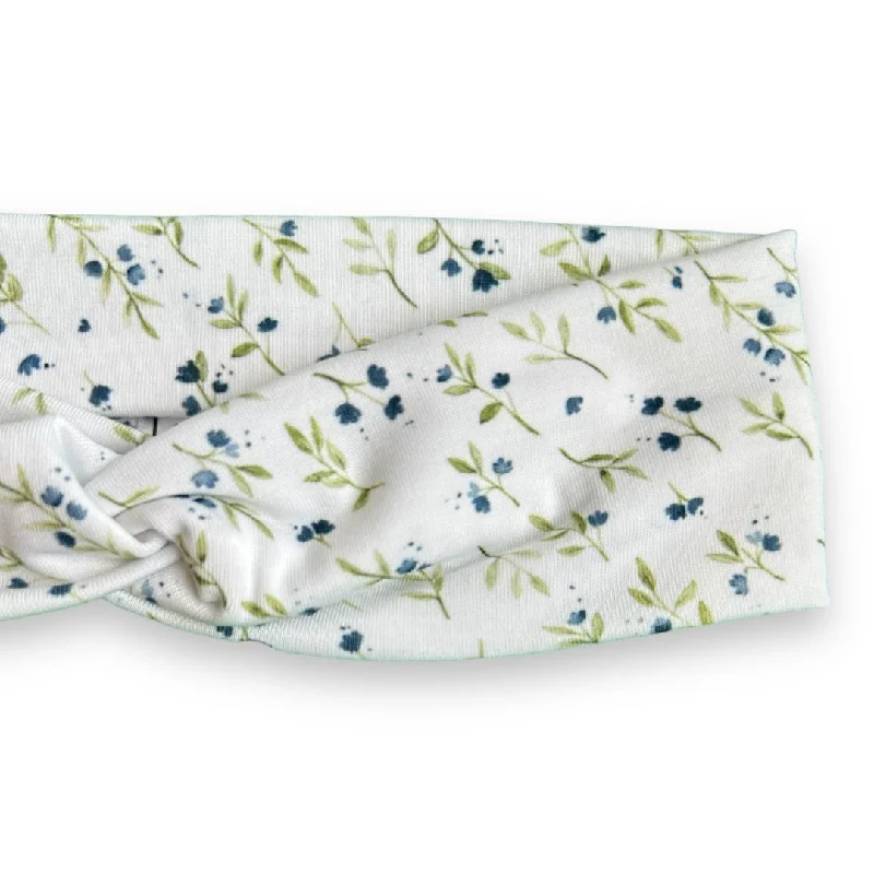 Dainty Floral (Blue) Knotties Headband