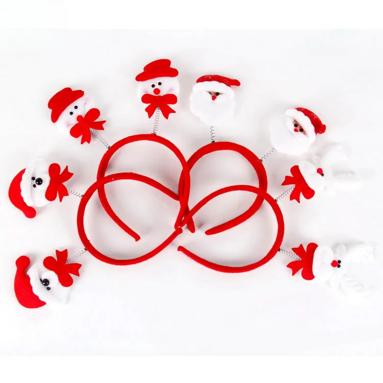 Wholesale Christmas Ornaments, Christmas Headband Party, Santa Hat Headband