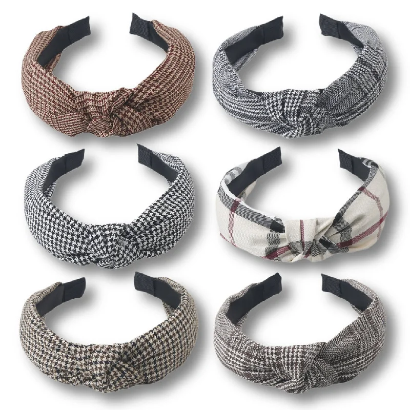 Wholesale Fabric Retro Sweet Wide Edge Headband