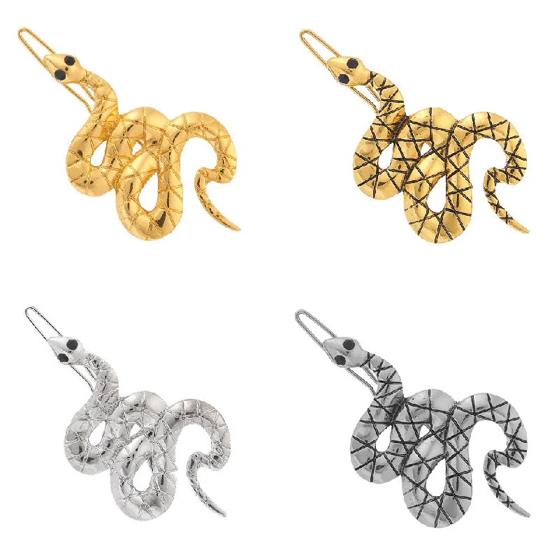 Wholesale Snake-shaped Spring Alloy Hair Clips