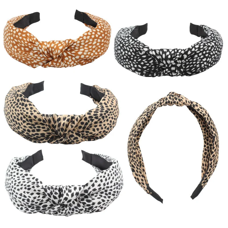 Wholesale Fabric Pattern Wide Edge Headband