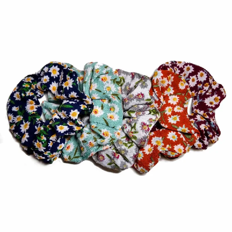 Ditsy Floral Scrunchies