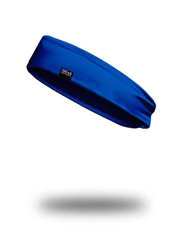 All-Season Contoured Headband - Solid Royal Blue Set of 3