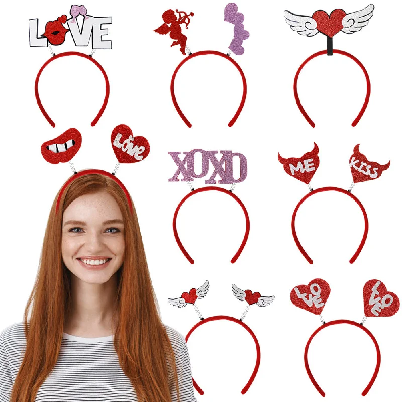 Wholesale Valentine's Day Decorations Plastic Headband