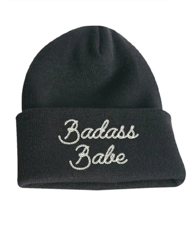 Abernathy's Badass Babe Knit Beanie