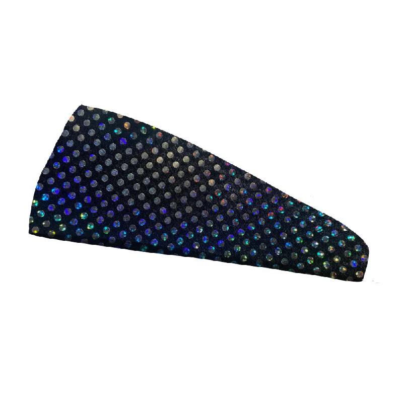 Fashion Polka Gems Headband - 3" Tapered