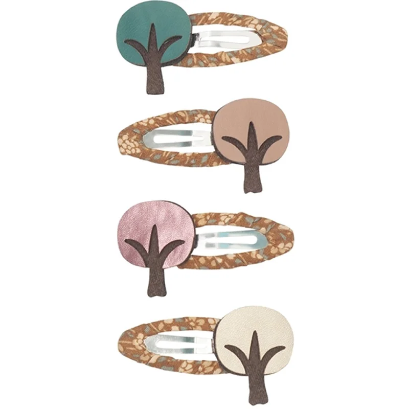 Mimi & Lula 4 Hairpins Autumn Tree Chestnut