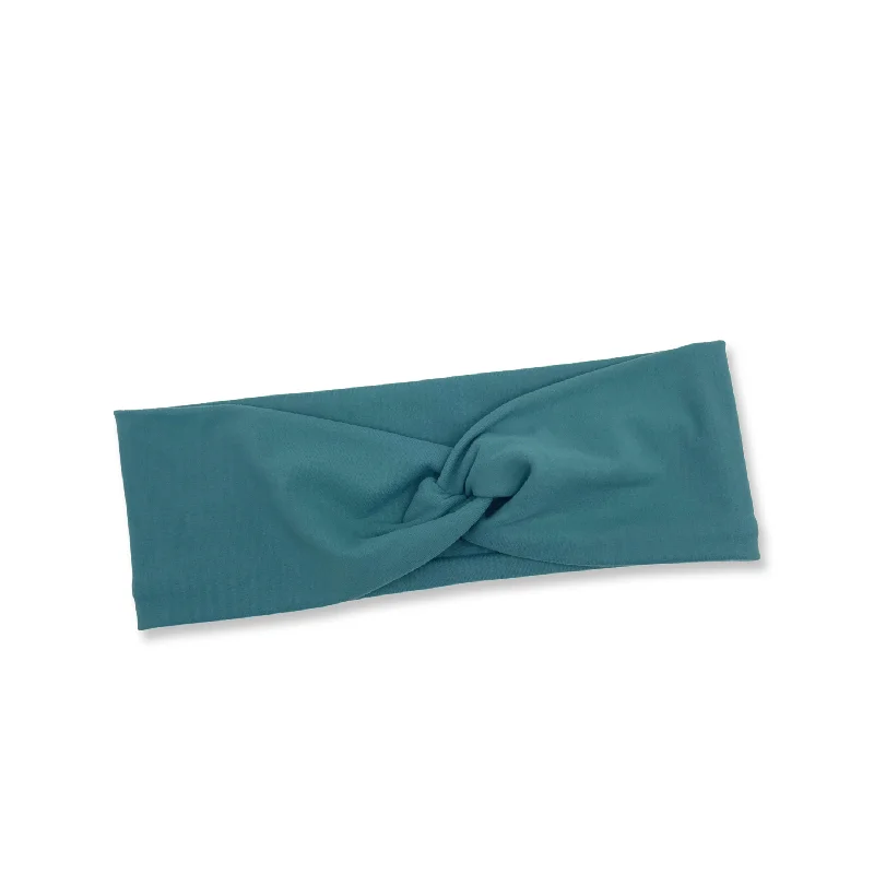 Teal Green Knotted Headband